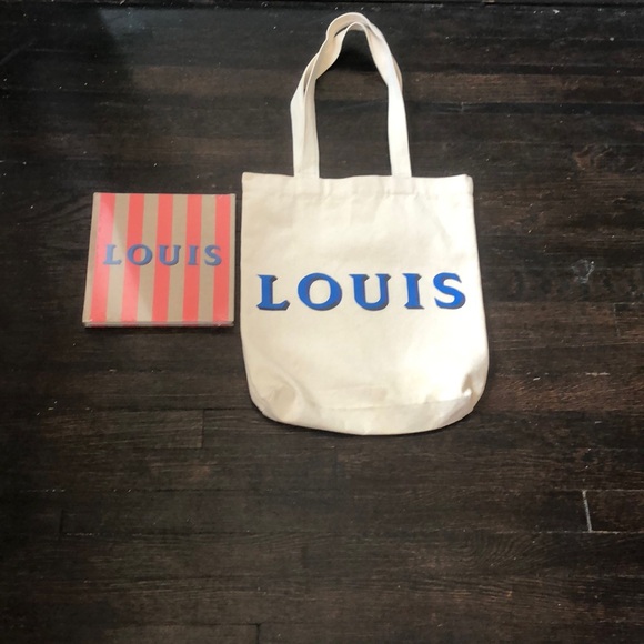 Louis Vuitton 200 Anniversary trunks exhibition canvas  tote + book Authentic - Picture 1 of 12
